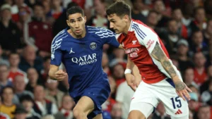 Lire la suite à propos de l’article PSG contre Arsenal : L’IA d’Opta lâche une BOMBE sur le vainqueur de la demi-finale retour de la Ligue des Champions !
